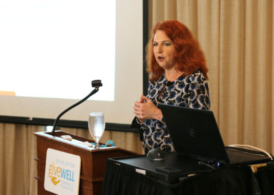 Kerry Bartlett speaking at the Nonprofit Workshop