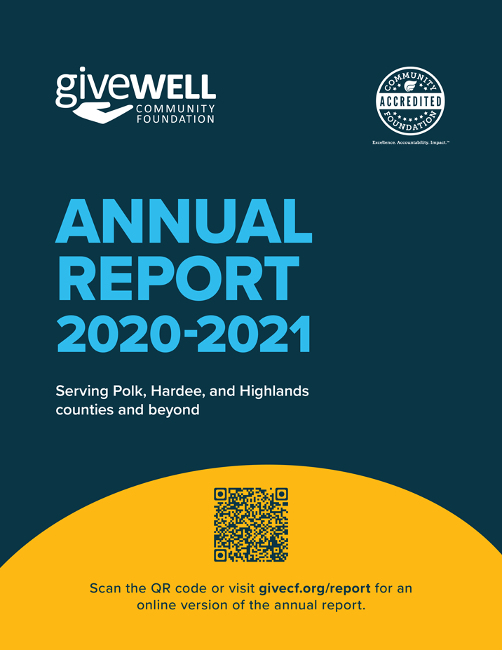 Cover of the GWCF 2020-2021 Annual Report