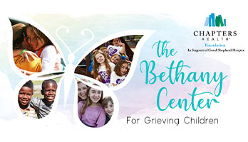 Logo of Bethany Center for Grieving Children at Good Shepherd Hospice Fund