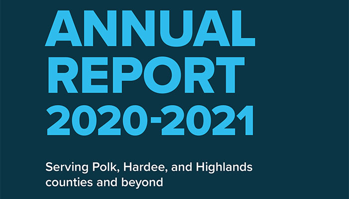 Cropped image of the 2020-2021 Annual Report
